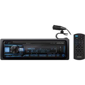 Alpine Single Din Receiver UTE-73BT